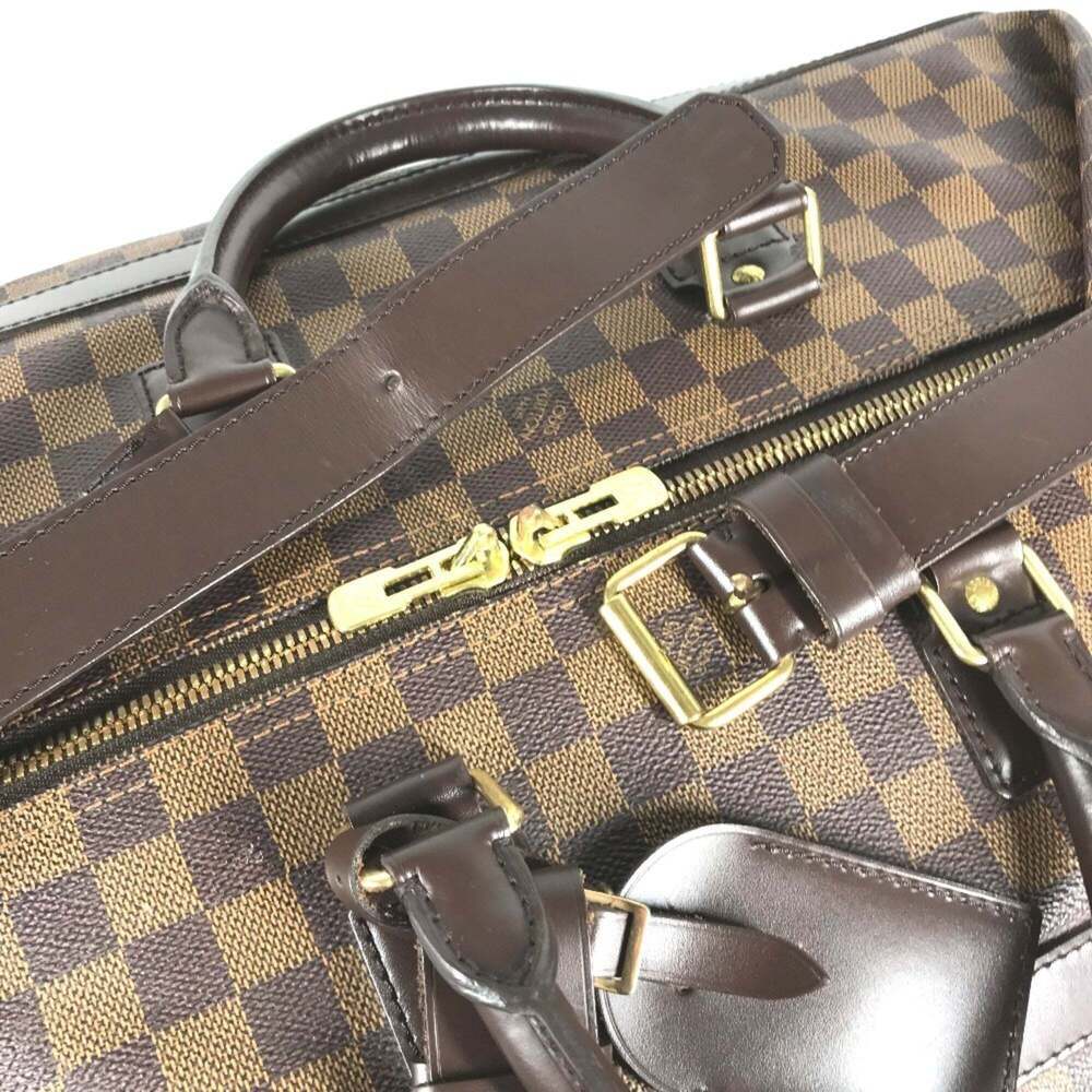 LOUIS VUITTON Brown Damier Canvas Boston Bag - Picture 10 of 14